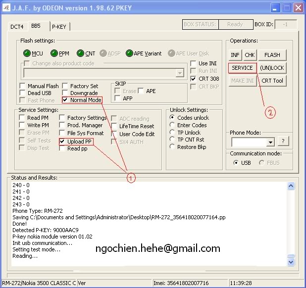 Huong dan hack phone s40
